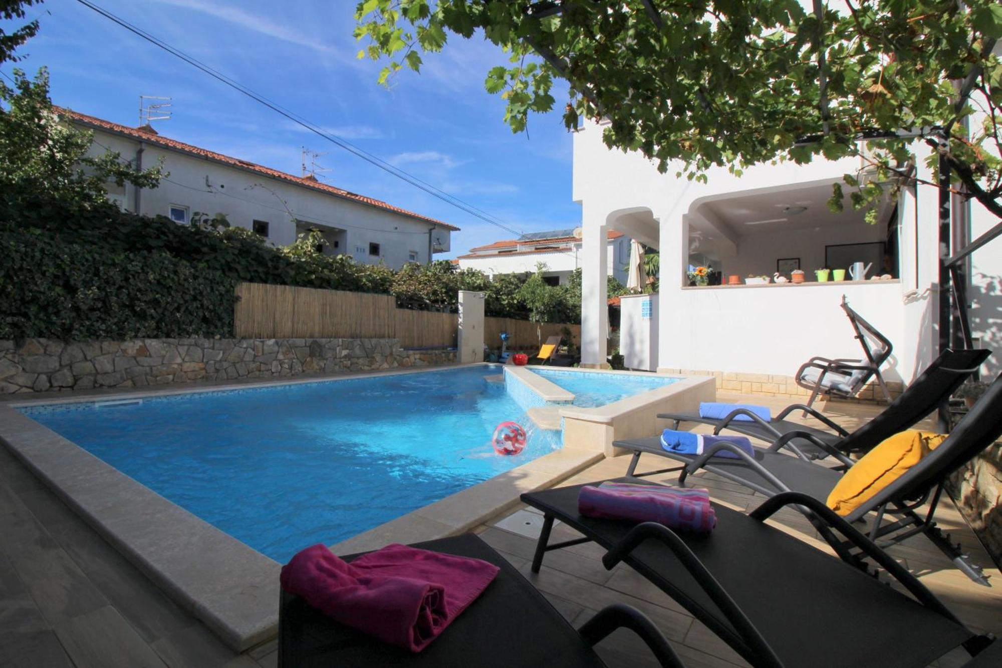 Ferienwohnung Lili Mit Pool, Grill Und Parkplatz Poreč Buitenkant foto